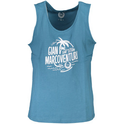 GIAN MARCO VENTURI MĘSKI NIEBIESKI TANK TOP