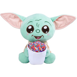 Disney Mandalorian, Grogu z popcornem, 25 cm