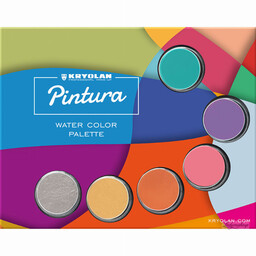 KRYOLAN - Pintura Water Color Palette - Paleta