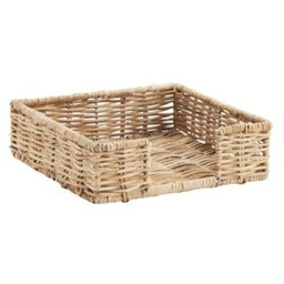 Madam Stoltz -Rattanowy koszyk na serwetki