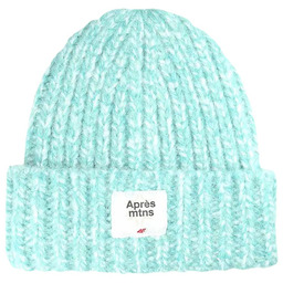 Czapka damska 4F F572 mięta melanż 4FWAW25ACAPF572 47M