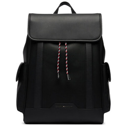 Plecak Tommy Hilfiger Th Texture Backpack AM0AM14678 Czarny