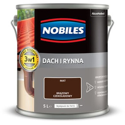 Farba akrylowa Dach i Rynna Brązowy Czekoladowy 5