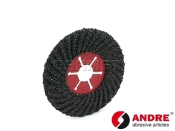 ANDRE Tarcza fibrowa - 115MM x 22,2MM, ziarnistość