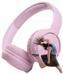 Słuchawki bezprzewodowe Bluetooth nauszne Jbl Tune 510BT Różowe