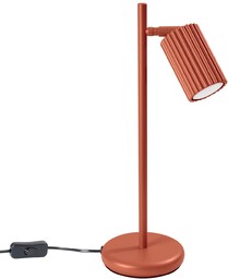 Lampa biurkowa KARBON ochra czerwona SL.1643 - Sollux