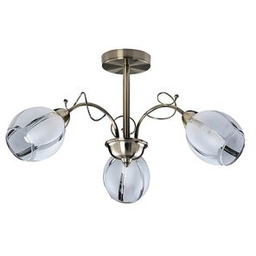 Żyrandol Joel E-27 3x60W brąz