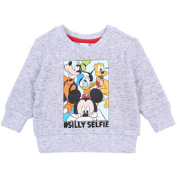 Szara bluza Myszka Mickey DISNEY BABY 9-12 m