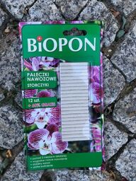 Pałeczki nawozowe do storczyków Biopon 20 szt. >>>