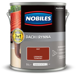 Farba akrylowa Dach i Rynna Czerwony Tlenkowy 5