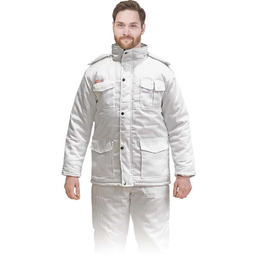 KMO-WHITE - Kurtka zimowa Master w wersji przedłużanej