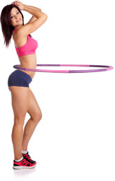 inSPORTline, Hula Hop, Weight Hoop, 100 cm