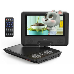 Yoton Przenośny Odtwarzacz DVD z Obrotowym Ekranem 7,5"