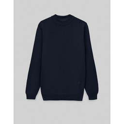 Sweter męski grottole półgolf granatowy