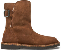 Botki Birkenstock Uppsala Mid Shearling Leve 1028109 Brązowy
