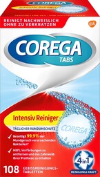 Tabletki do czyszczenia protez zębowych COREGA Intensive 108