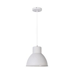 Lampa wisząca Derek E-27 60W biały matowy