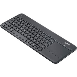 Logitech K400 Plus Bezprzewodowa Klawiatura do TV, łatwe