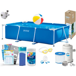 Basen Intex 260x160x65 Ogrodowy Stelażowy 28271 13w1