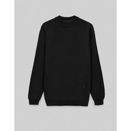 Sweter męski grottole półgolf czarny