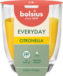 Bolsius, świeca zapachowa, citronella