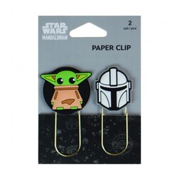 Klipy do papieru 2 szt Star Wars Mandalorian