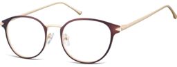 Sunoptic Oprawki okularowe kocie oczy damskie stalowe 940B