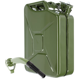 Kanister na paliwo stalowy 3 uchwyty, 20L +