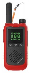 Krótkofalówka Baofeng BF-T17 czerwona, 2 sztuki
