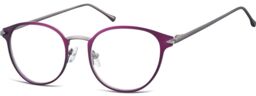 Sunoptic Oprawki okularowe kocie oczy damskie stalowe 940C