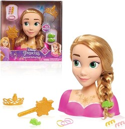 Disney Princess Głowa do stylizacji Roszpunka