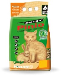 SUPER PINIO Żwirek dla kota Cytrus 35 L