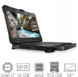 Pancerny Dell Latitude Rugged 5420 i7-8650U 16GB 512