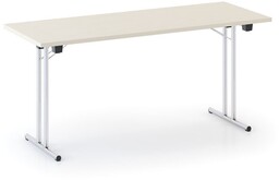 Stół składany FOLDING, 1600 x 800 mm, brzoza