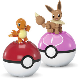 Mega, Pokemon Pokeball Charmander i Eevee, JCR81