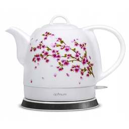 Czajnik elektryczny Optimum CJS-1310 1200W Ceramika Gałązka 1L