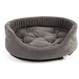 FERA Legowisko dla psa owalne z poduszką 75x62x22