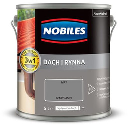 Farba akrylowa Dach i Rynna Szary Jasny 5