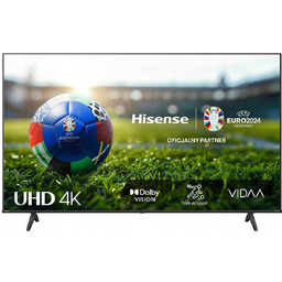 Telewizor Led Hisense 50A6N 50" 4K Uhd czarny