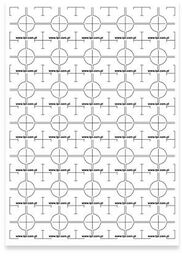 Dalmiercza folia do tachimetrów - arkusz A4, 35
