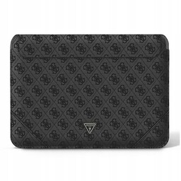 Guess Sleeve GUCS14P4TK 14" czarny/black 4G Uptown Triangle