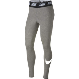 Nike damskie wysokie legginsy sportowe klub, dk szary