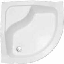 PMD Piramida Oliver 80x80x15 brodzik półokrągły ! ODBIÓR,