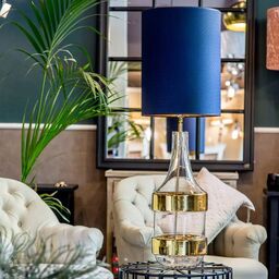 LAMPA STOŁOWA 4concepts Biaritz Złota