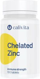 Chelated Zinc 100 tabletek - masa netto 43,05