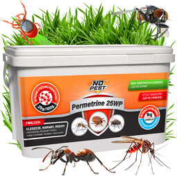 Permetryna 25% na kleszcze, komary, muchy Permetrine 25WP