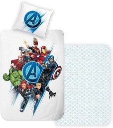 Disney Home Avengers Komplet pościeli dwustronnej 140 x