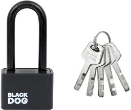 Kłódka stalowa RV.BLACKDOG.40.PL