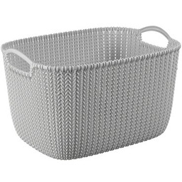 CURVER Koszyk Knit L 82025 Szary Zyskaj