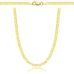 Srebrny Łańcuszek Pozłacany Gucci Pełny 3,50 mm pr